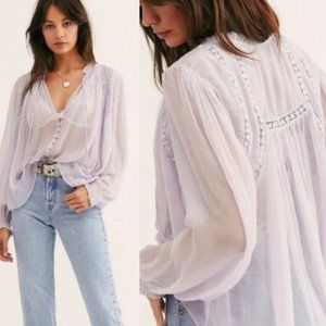 Free People Long Live Love Button Down